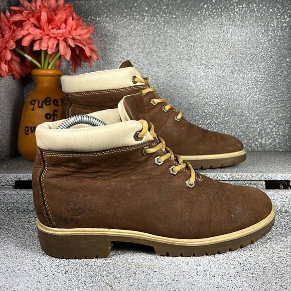Timberland Leather Ankle Boots Shoes - Picture 1 of 8